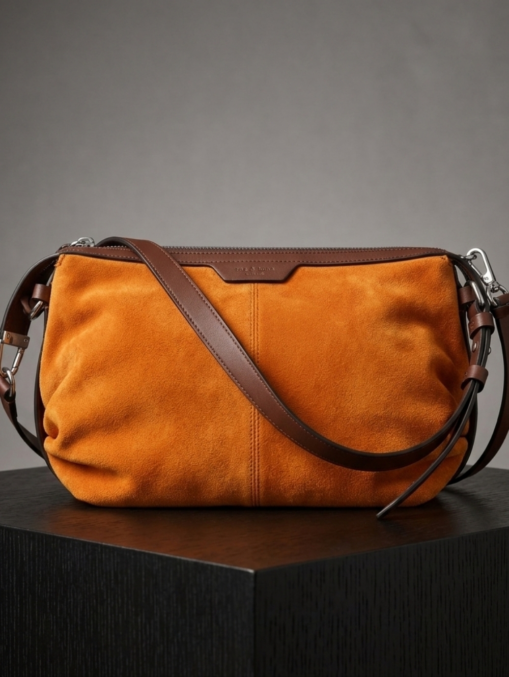 Rag & Bone Prospect Tote in Cognac Suede- MSRP $525